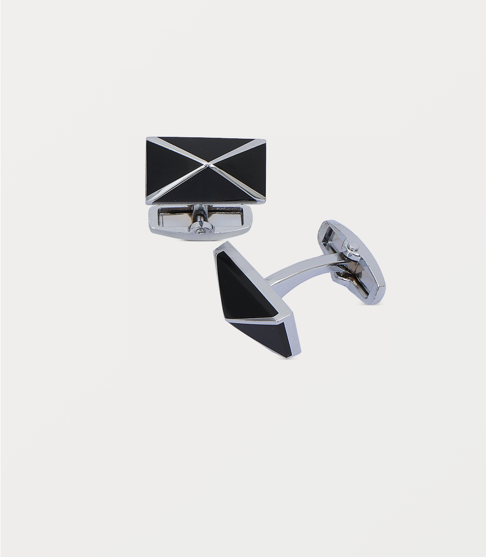 Men Cufflinks-BLACK