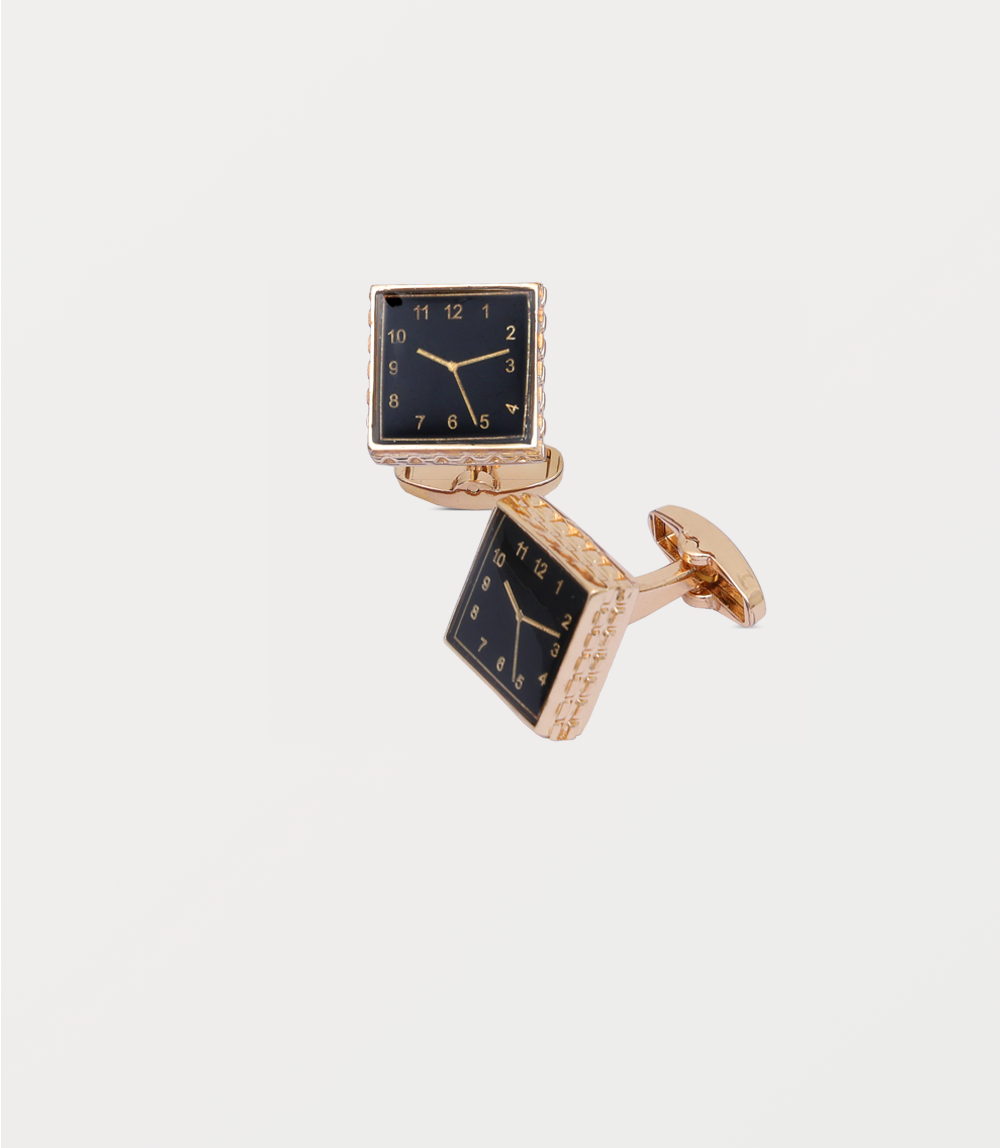 Men Cufflinks-BLACK