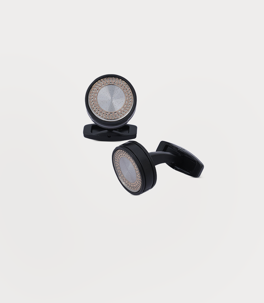 Men Cufflinks-GOLDEN