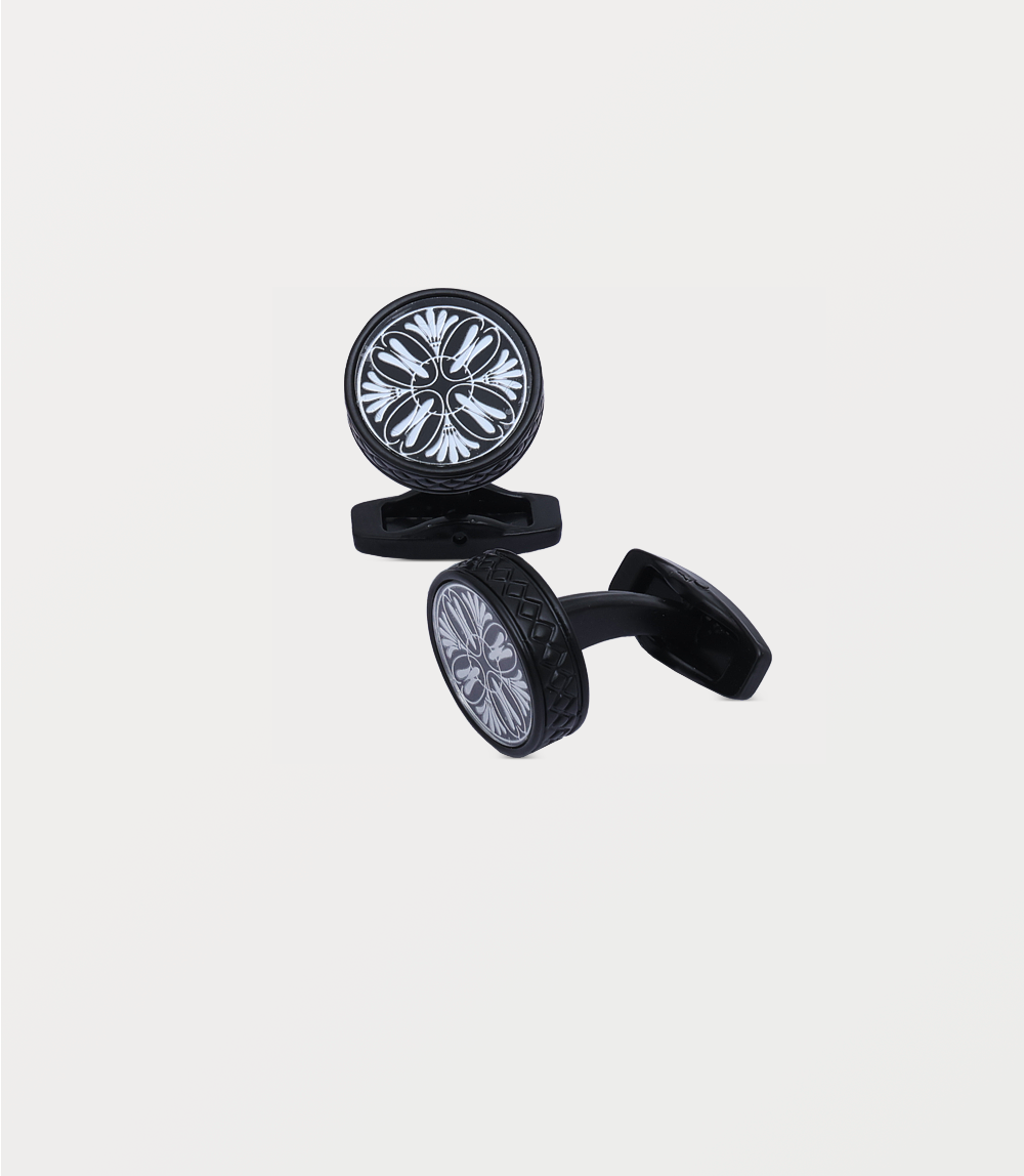 Men Cufflinks-SILVER