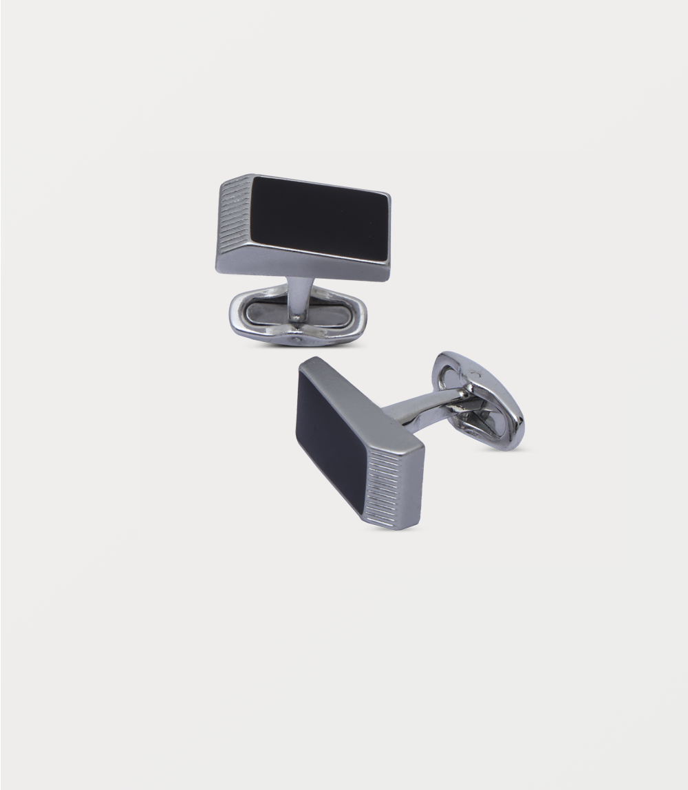 Men Cufflinks-BLACK