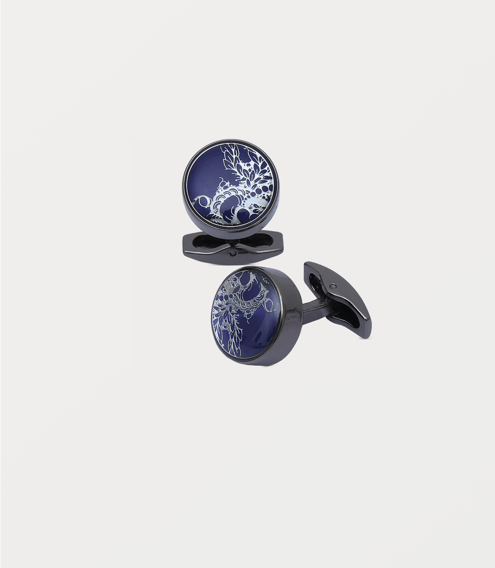 Men Cufflinks-BLUE