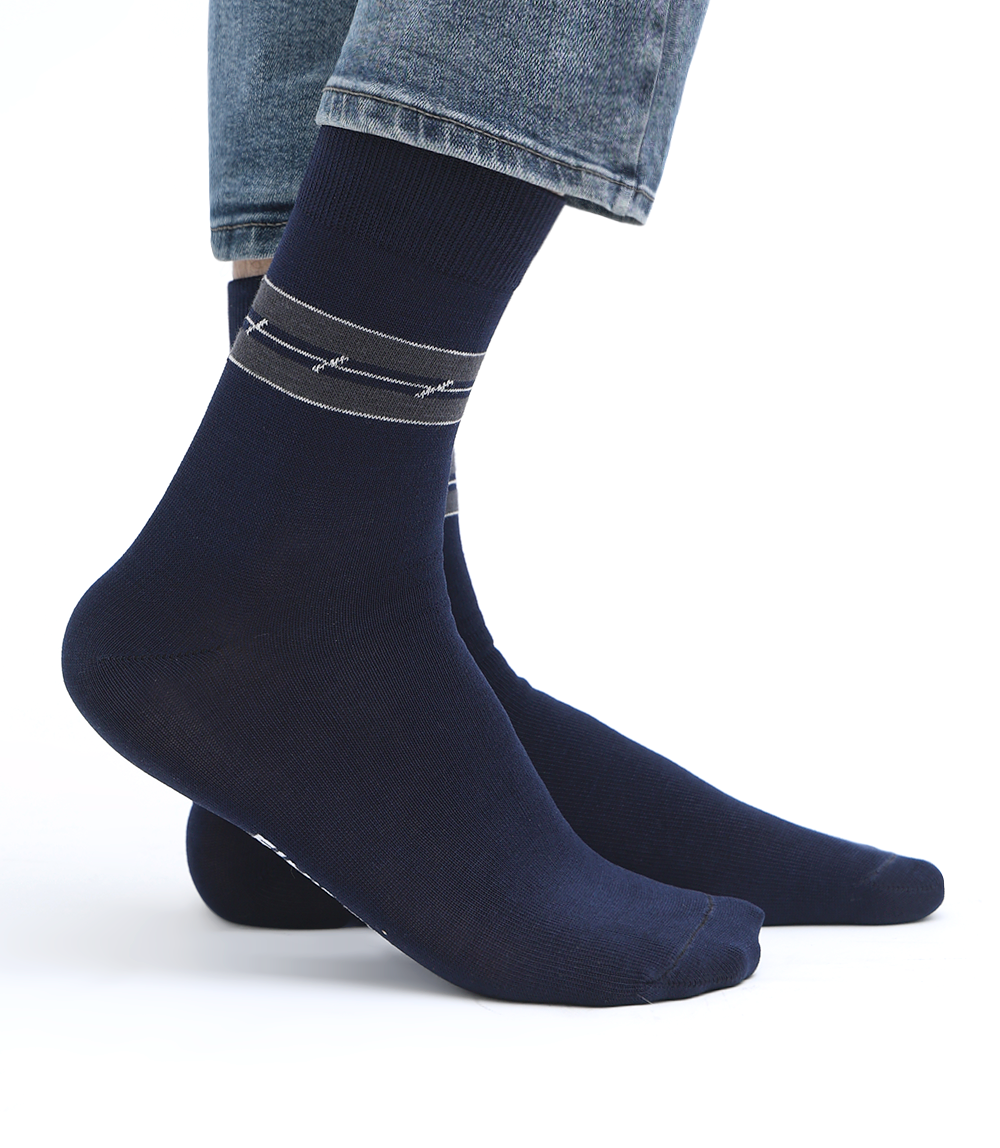 Men Socks-NAVY