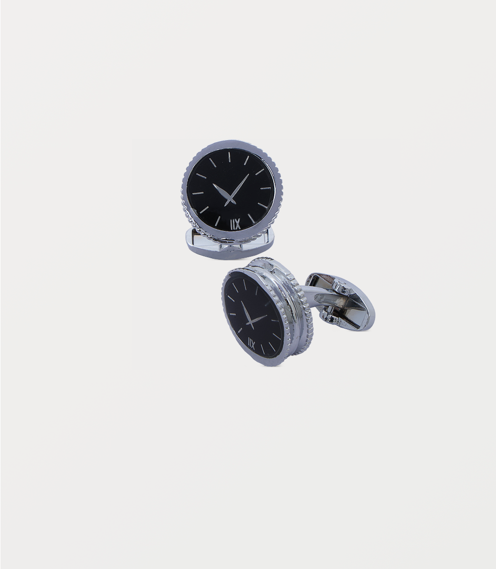 Men Cufflinks-BLACK