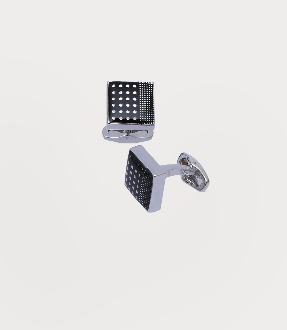 Men Cufflinks-BLACK