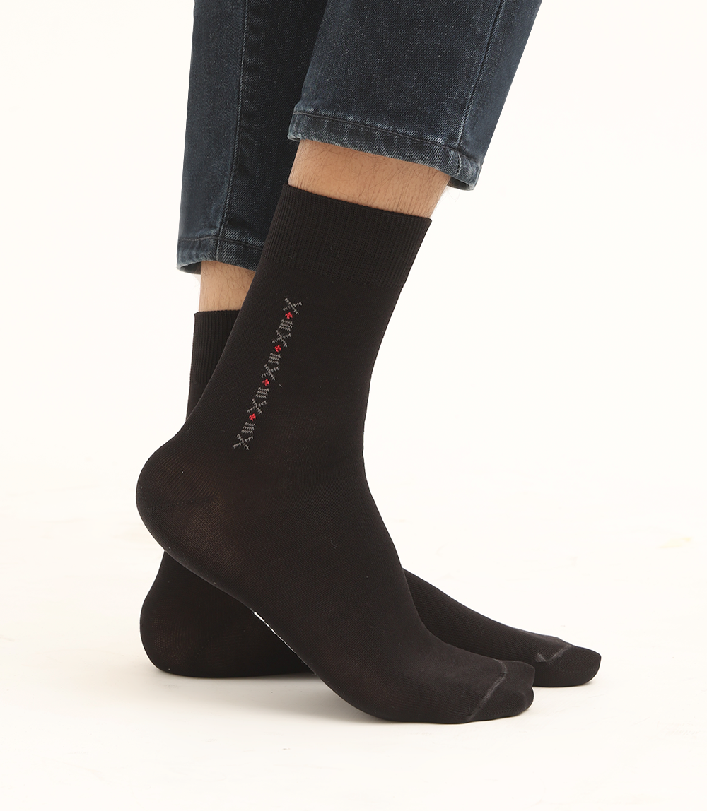 Men Socks-BLACK