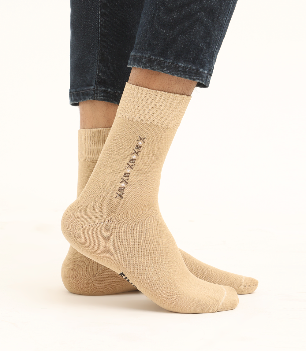 Men Socks-KHAKI