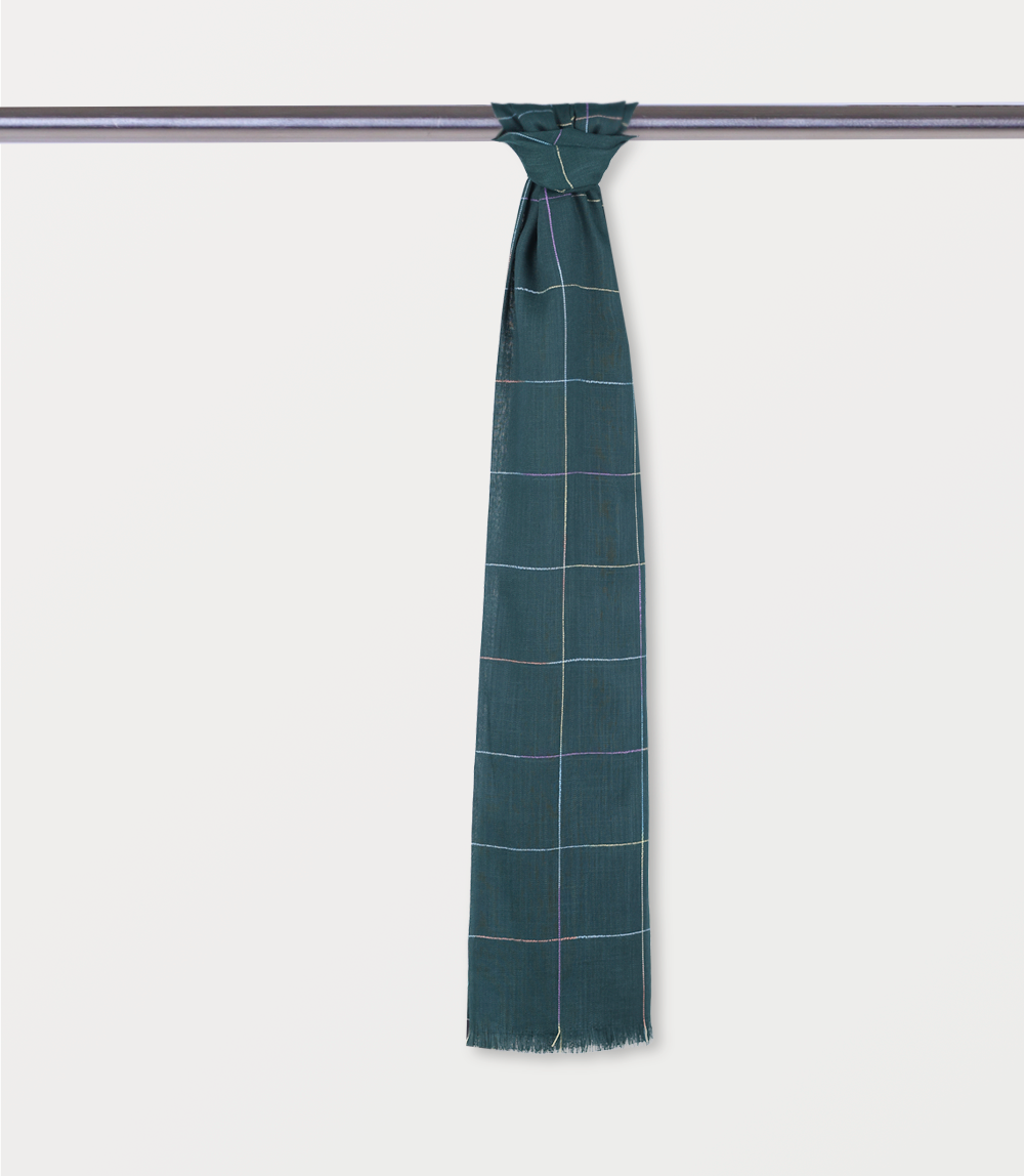 Women Scarf-DARK GREEN
