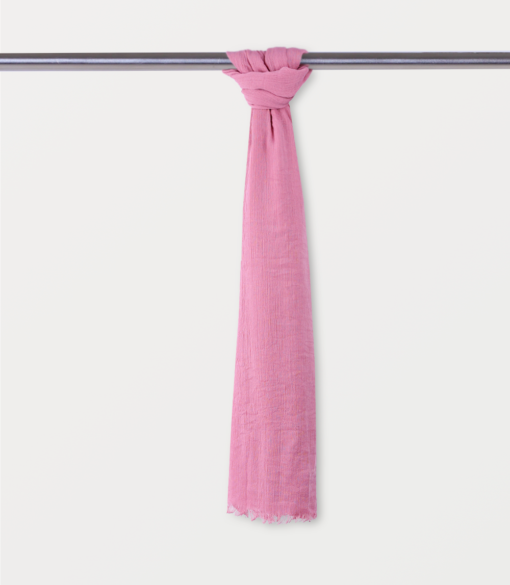 Women Scarf-DARK PINK