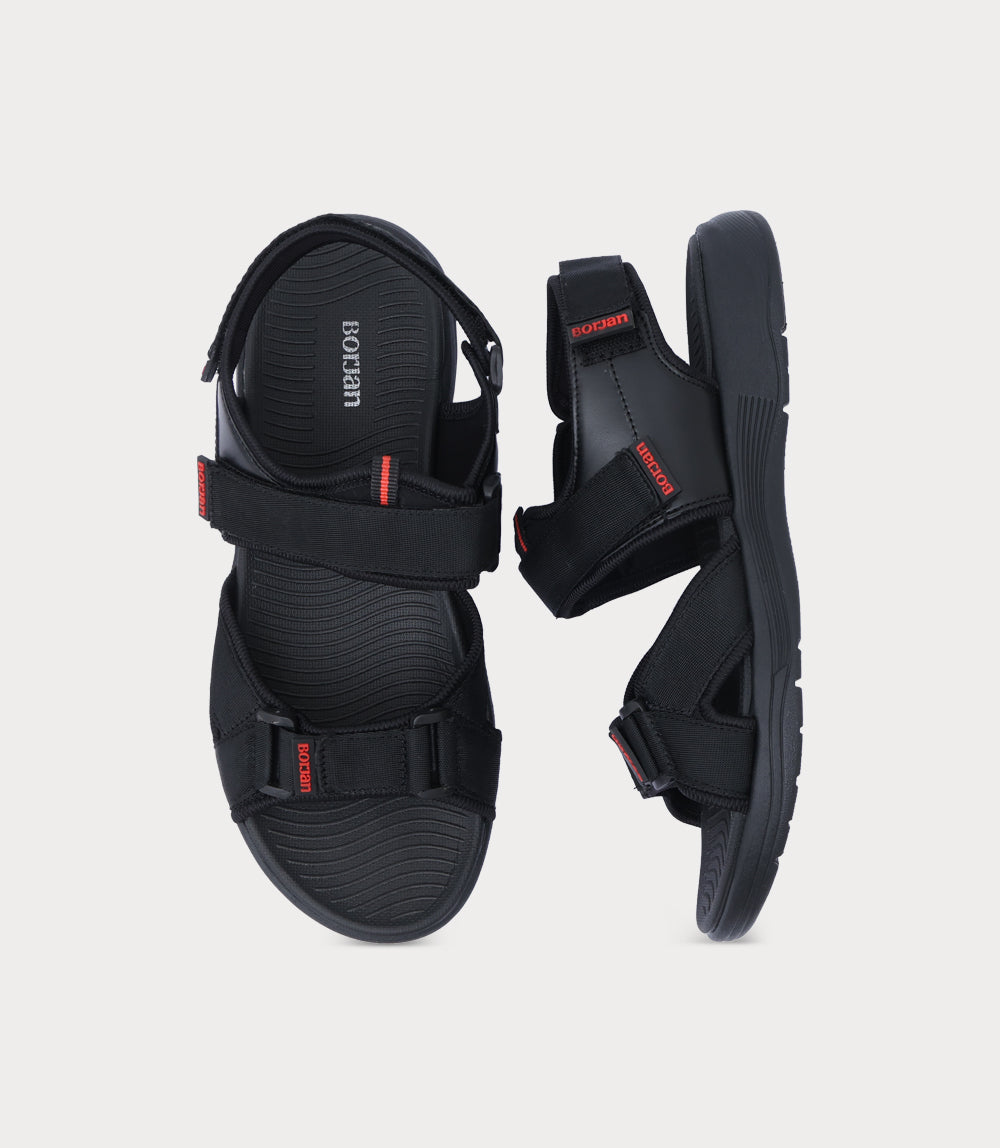 Men Sandal-BLACK