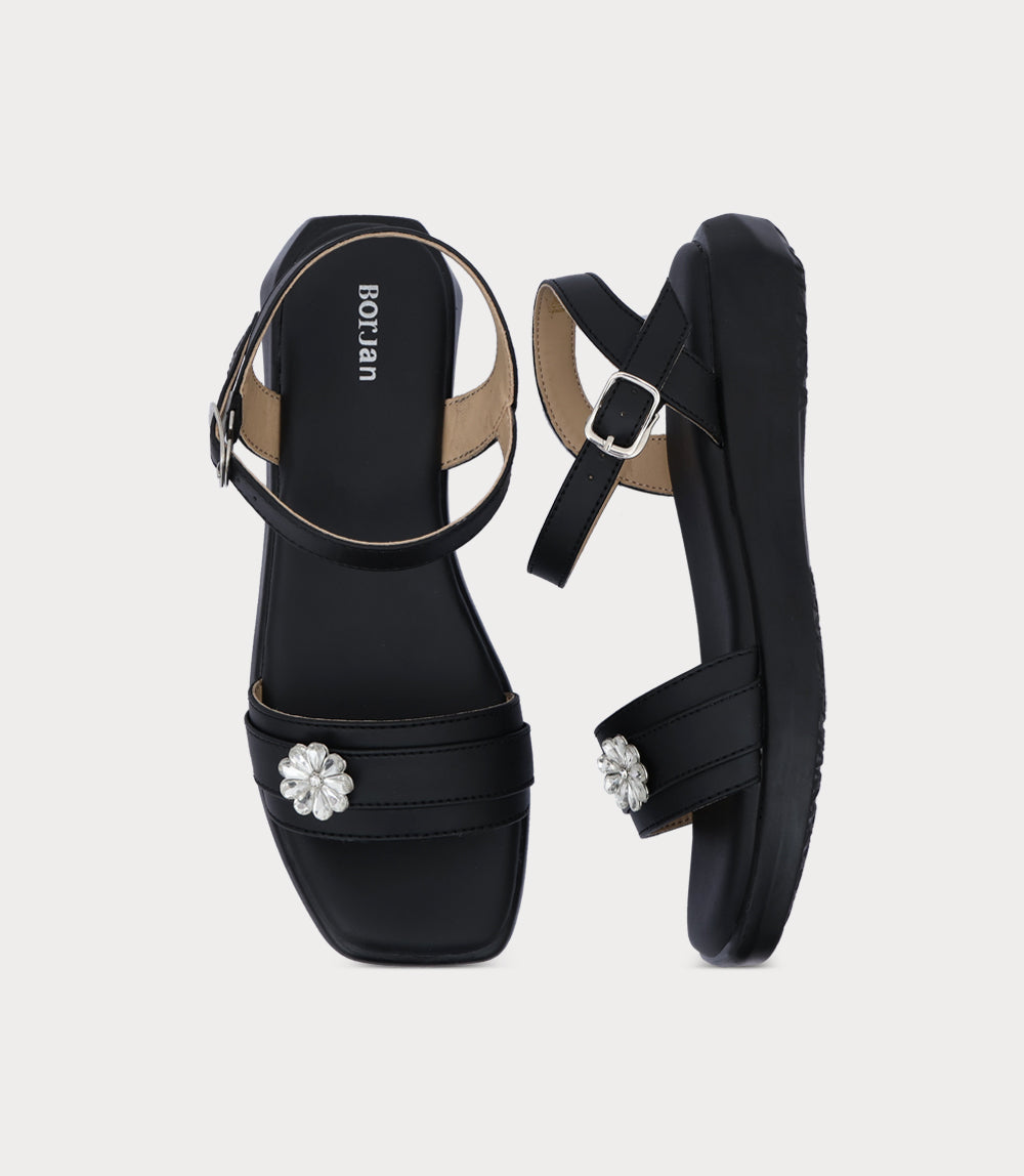 Women Sandal-BLACK