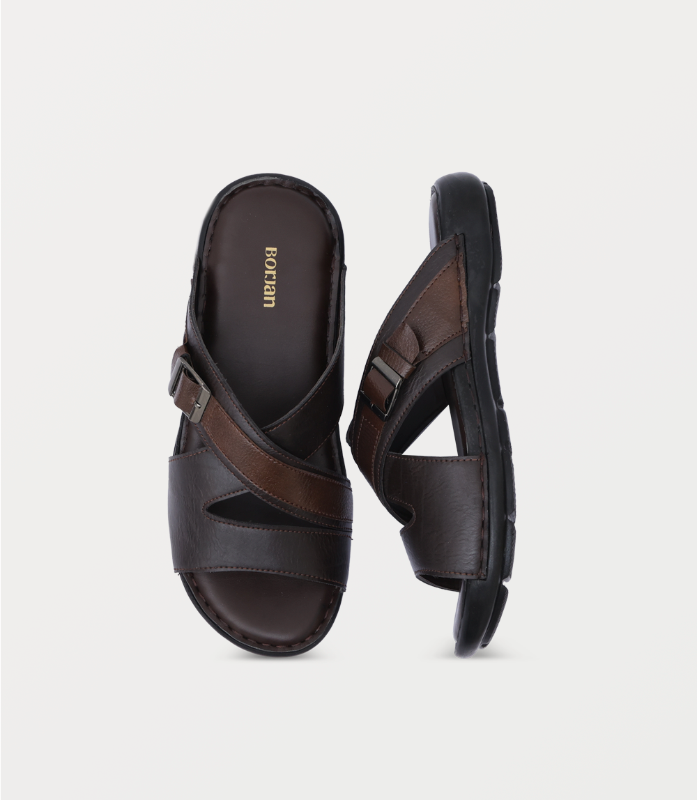 Men Slipper-ESPRESSO