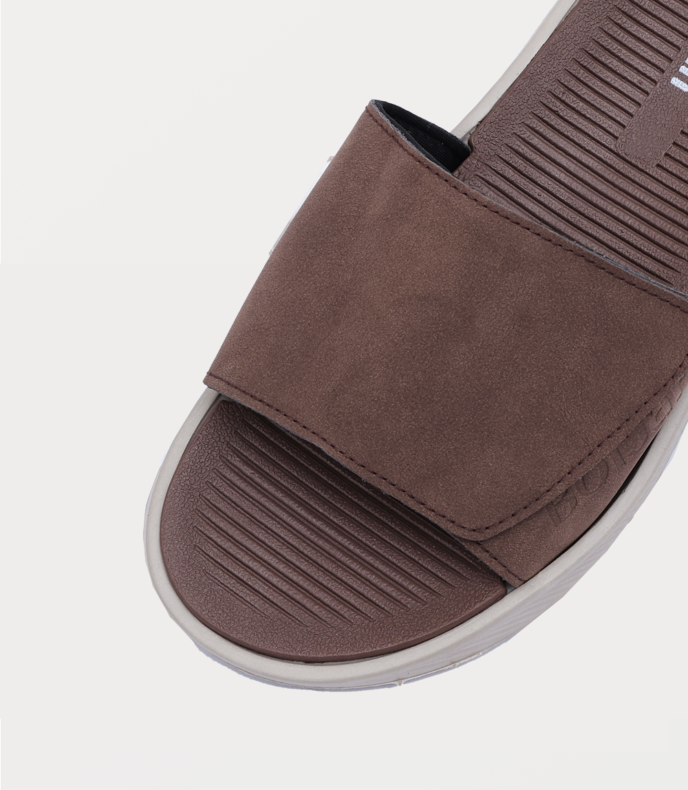 Women Casual Slipper-BROWN