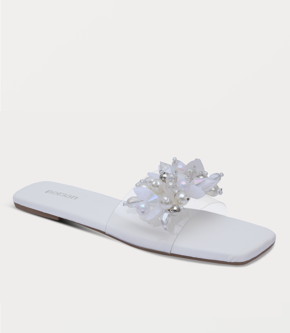 Women Slipper-WHITE