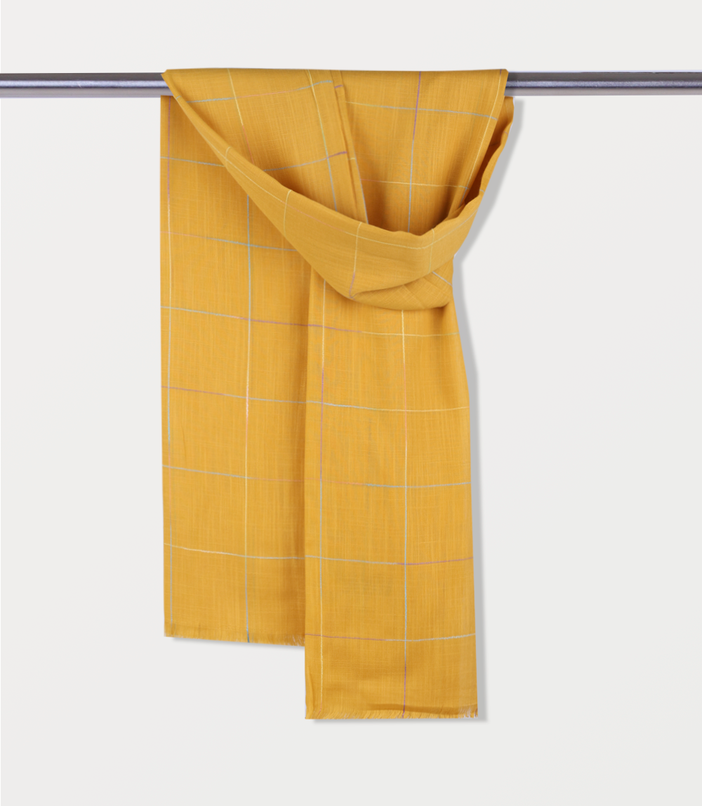 Women Scarf-MUSTARD