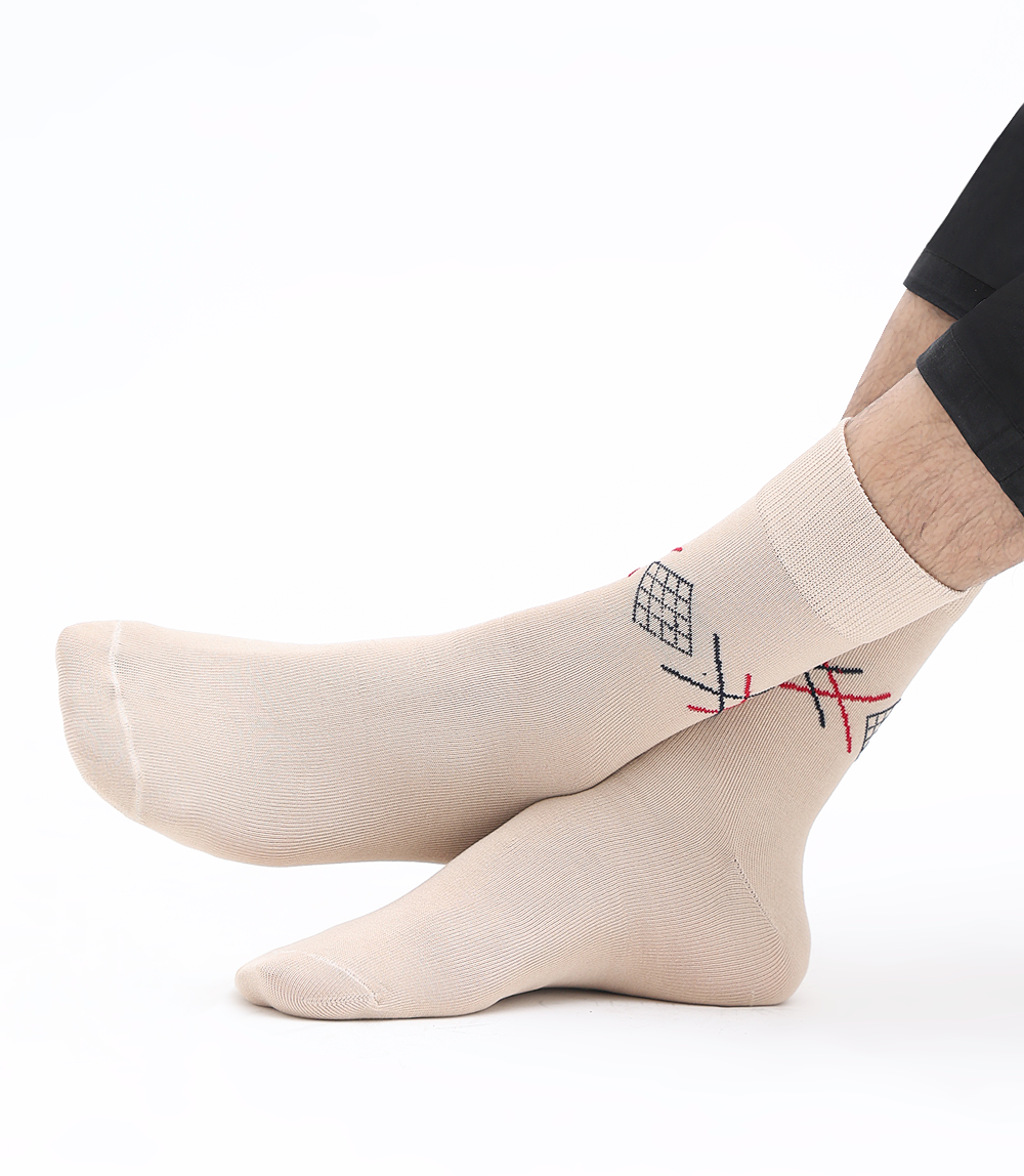 Men Socks-WHITE