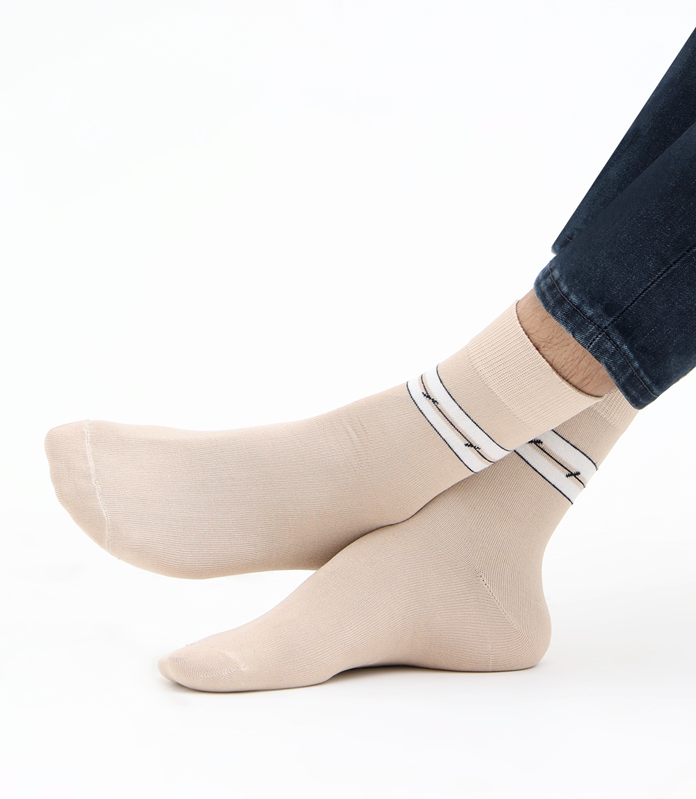 Men Socks-BEIGE