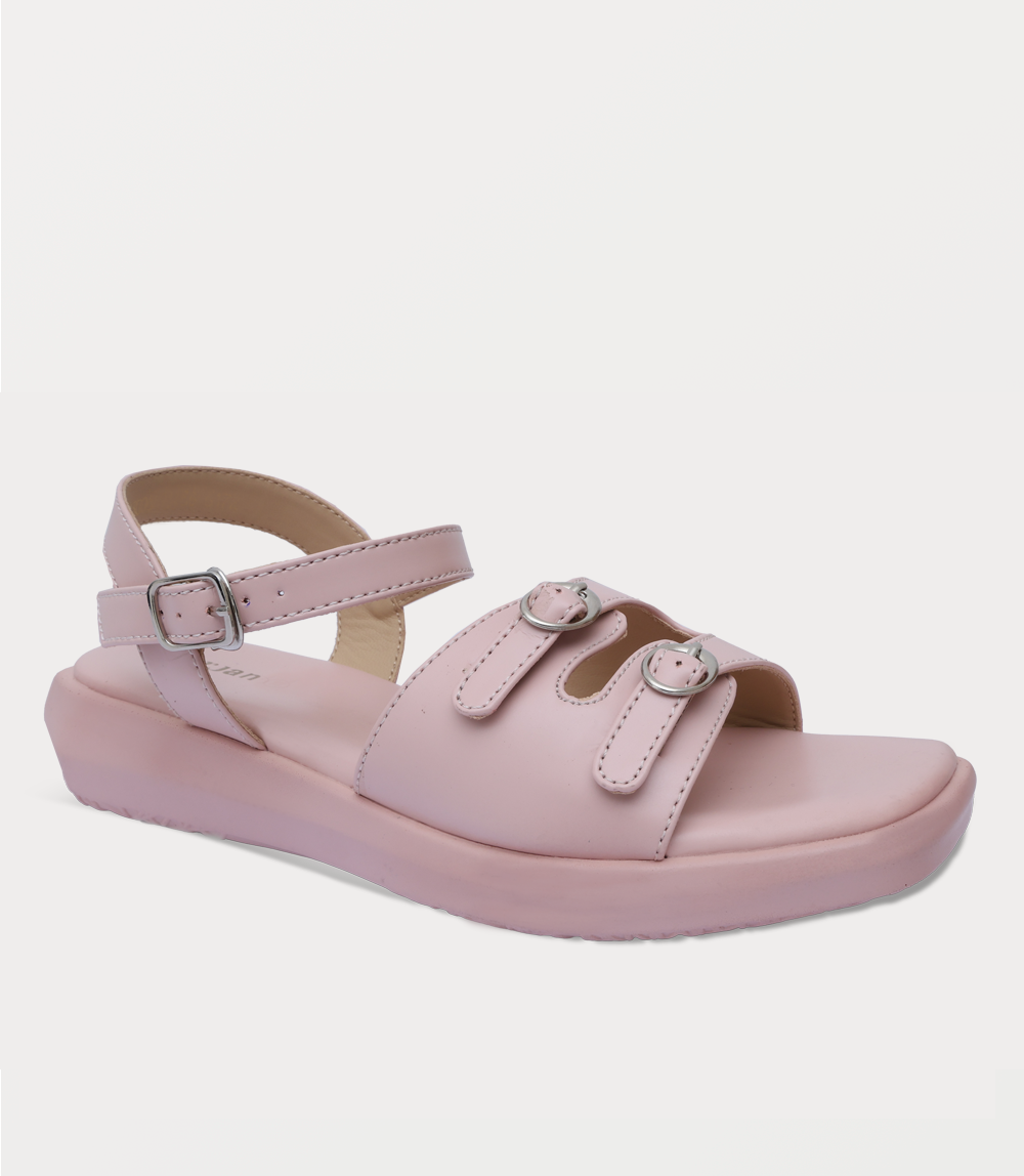 Women Comfort Sandal-TEA PINK