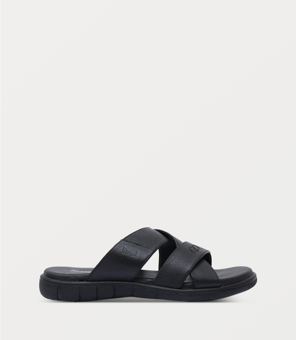 Men Slipper-BLACK