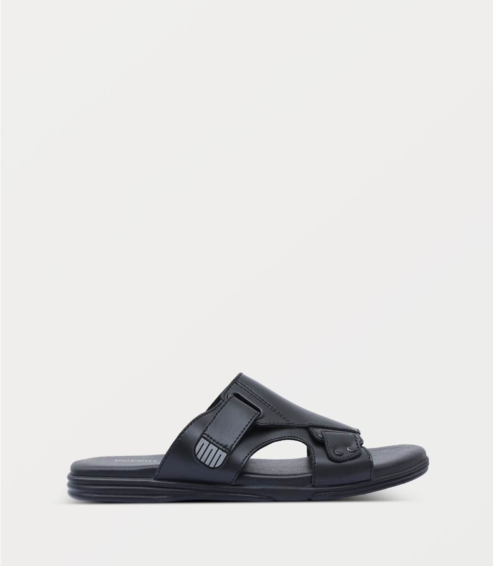 Men Slipper-BLACK