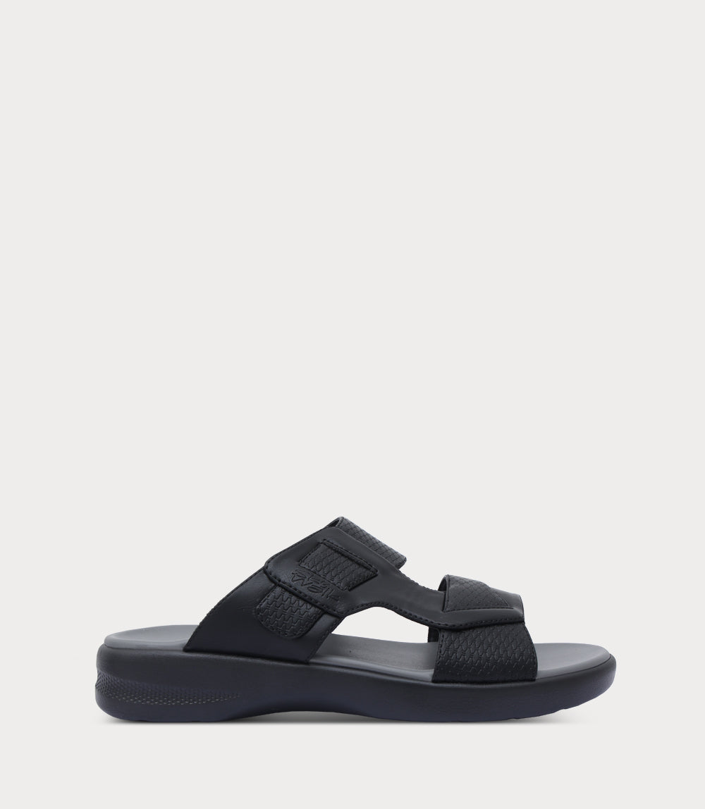 Men Slipper-BLACK