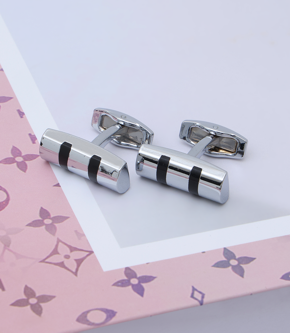 Men Cufflinks-SILVER
