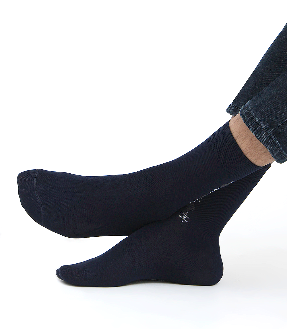 Men Socks-NAVY