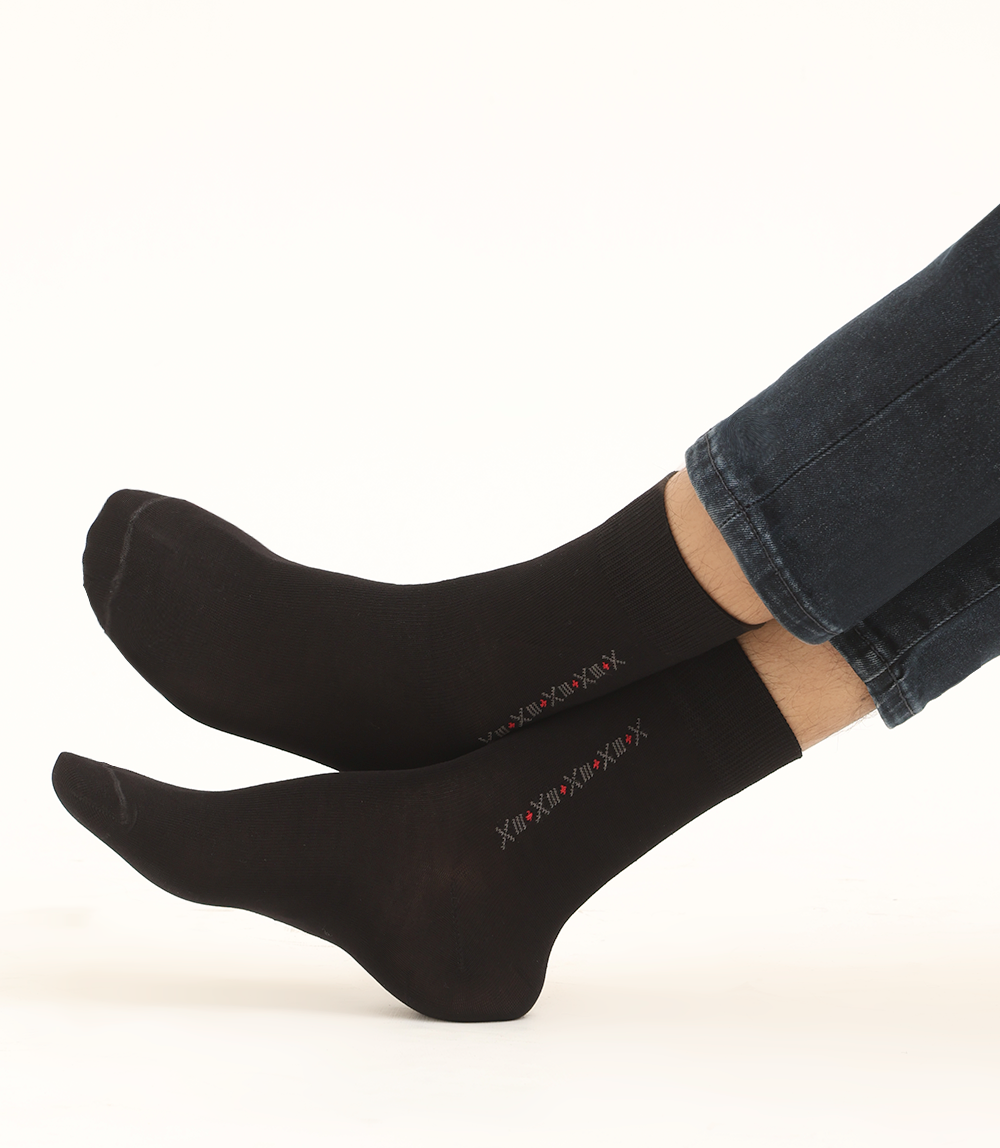 Men Socks-BLACK