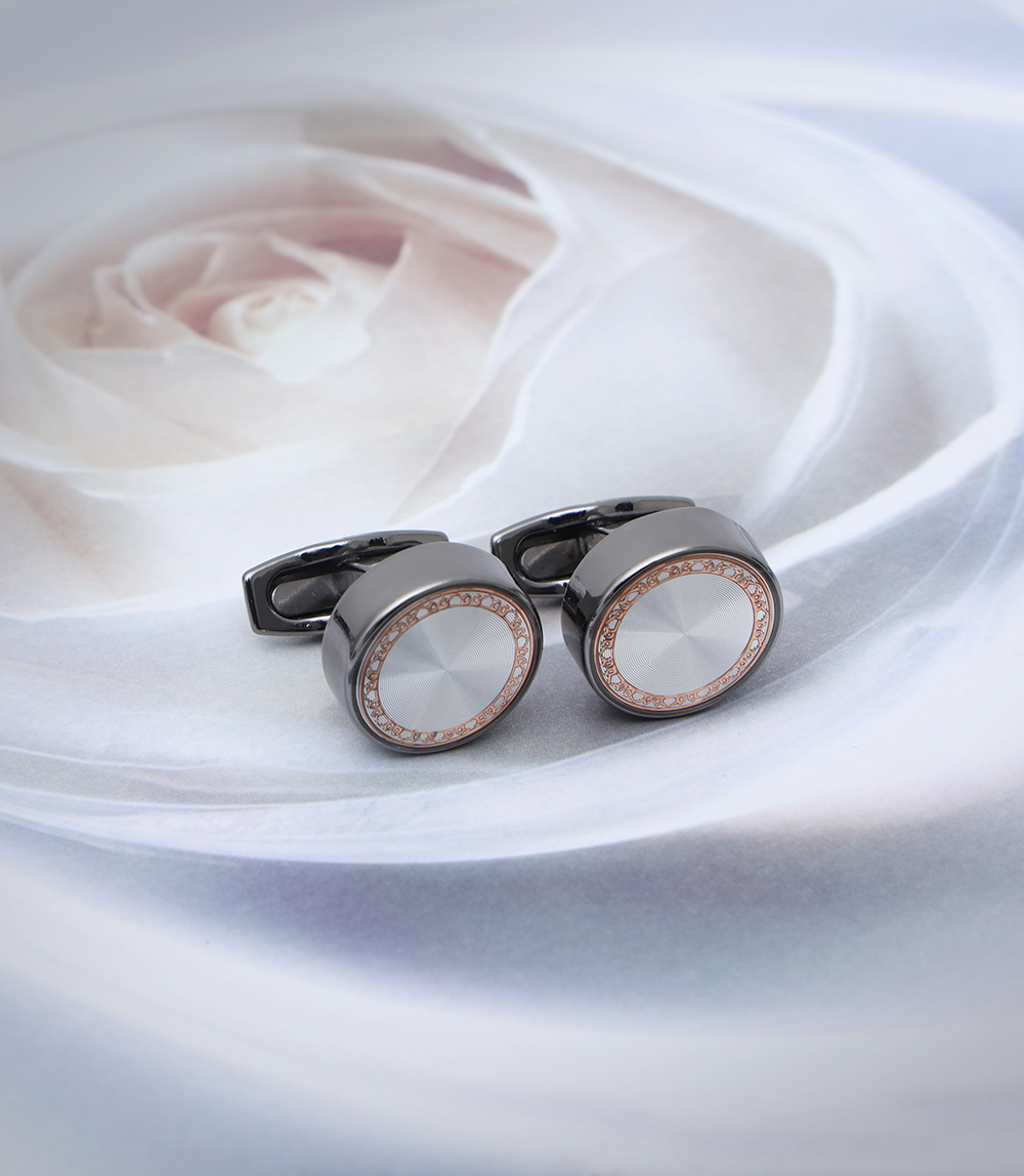 Men Cufflinks-SILVER