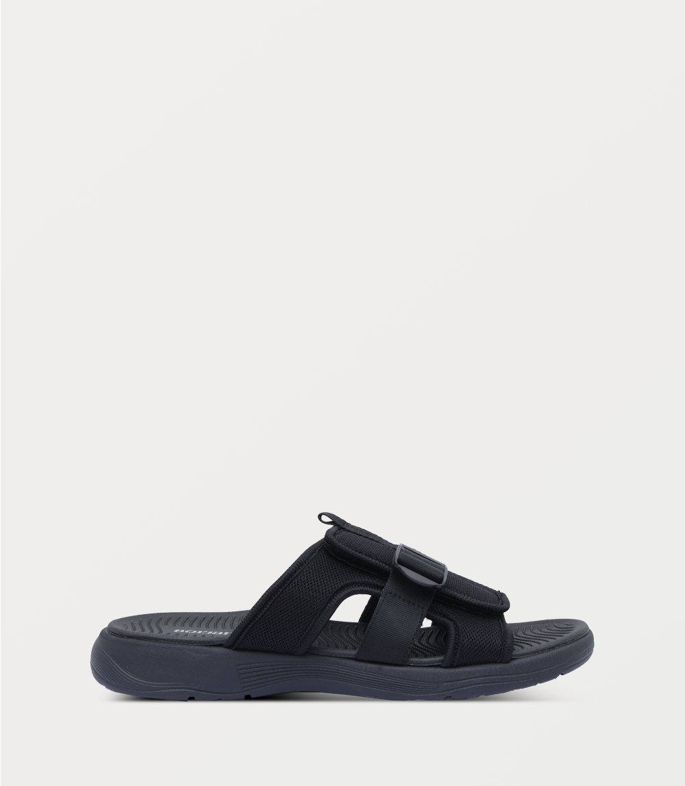 Men Slipper-BLACK