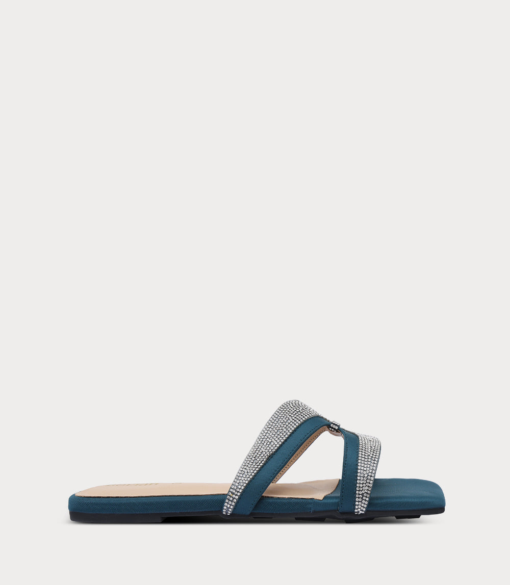 Women Slipper-TEAL