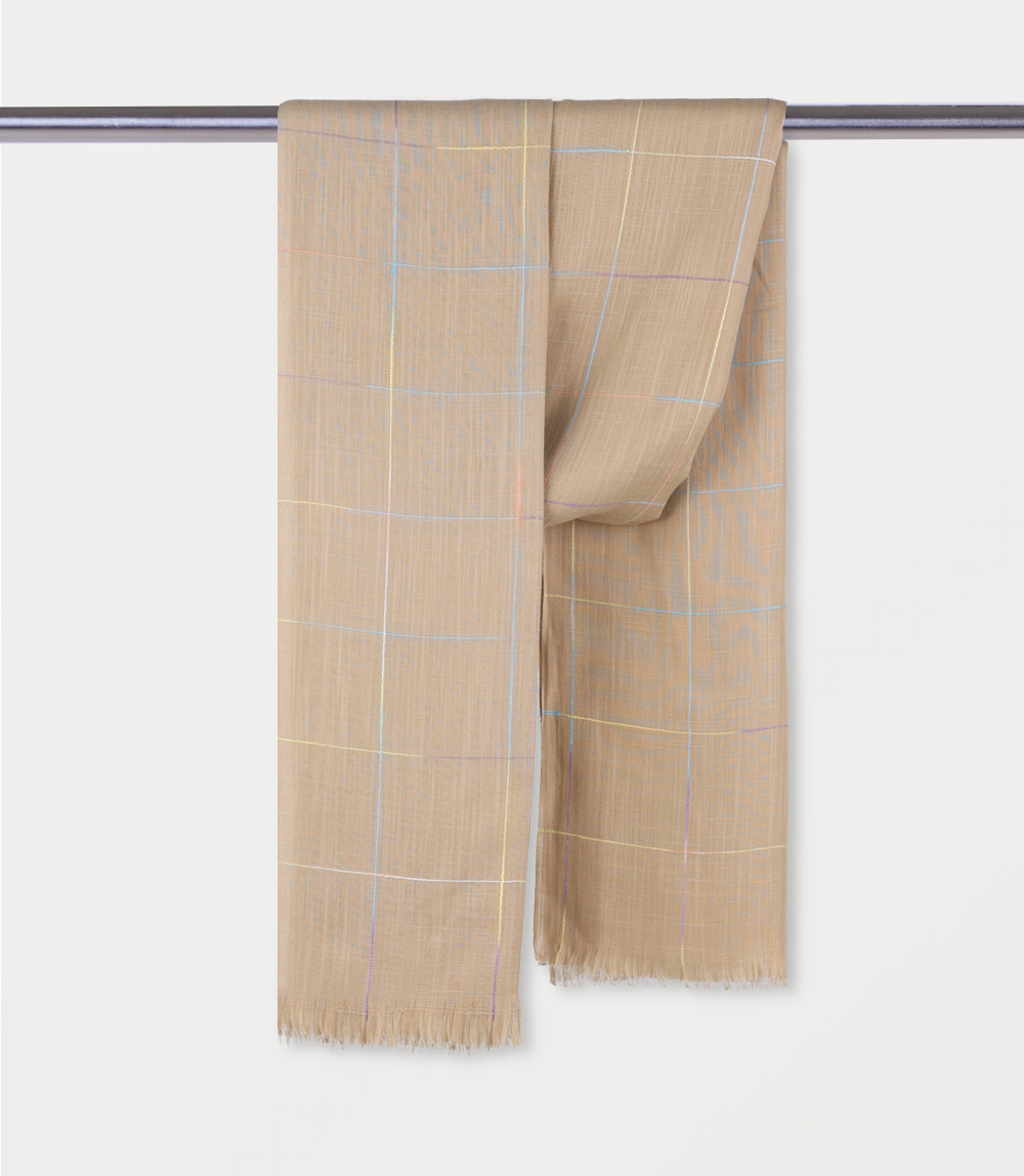Women Scarf-BROWN