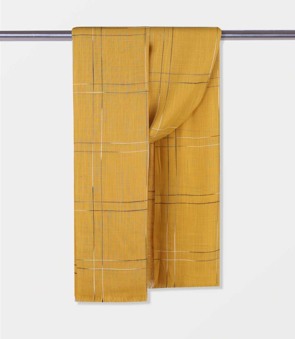Women Scarf-MUSTARD