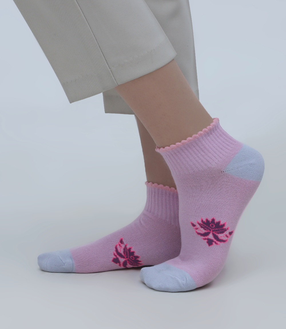 Women Socks-PURPLE