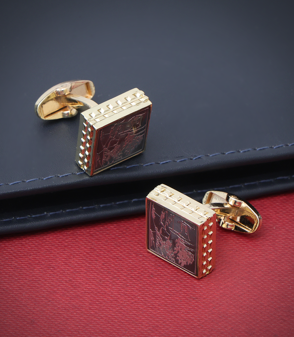 Men Cufflinks-GREY