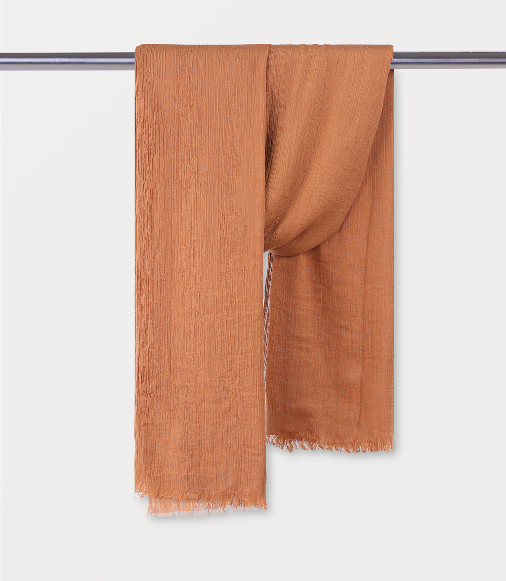 Women Scarf-BROWN