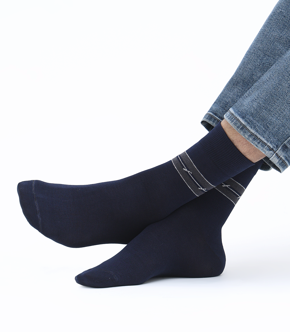 Men Socks-NAVY
