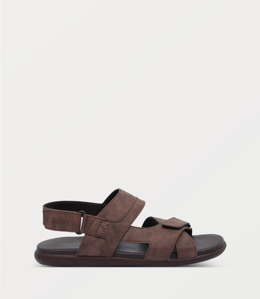 Men Sandal-BROWN