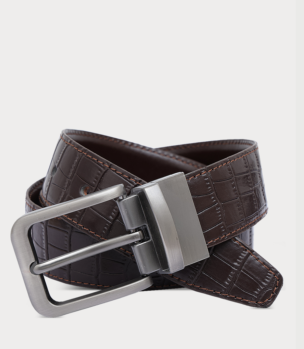 Men Belt-BROWN