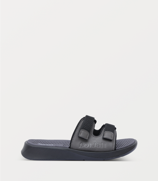 Men Slipper-BLACK
