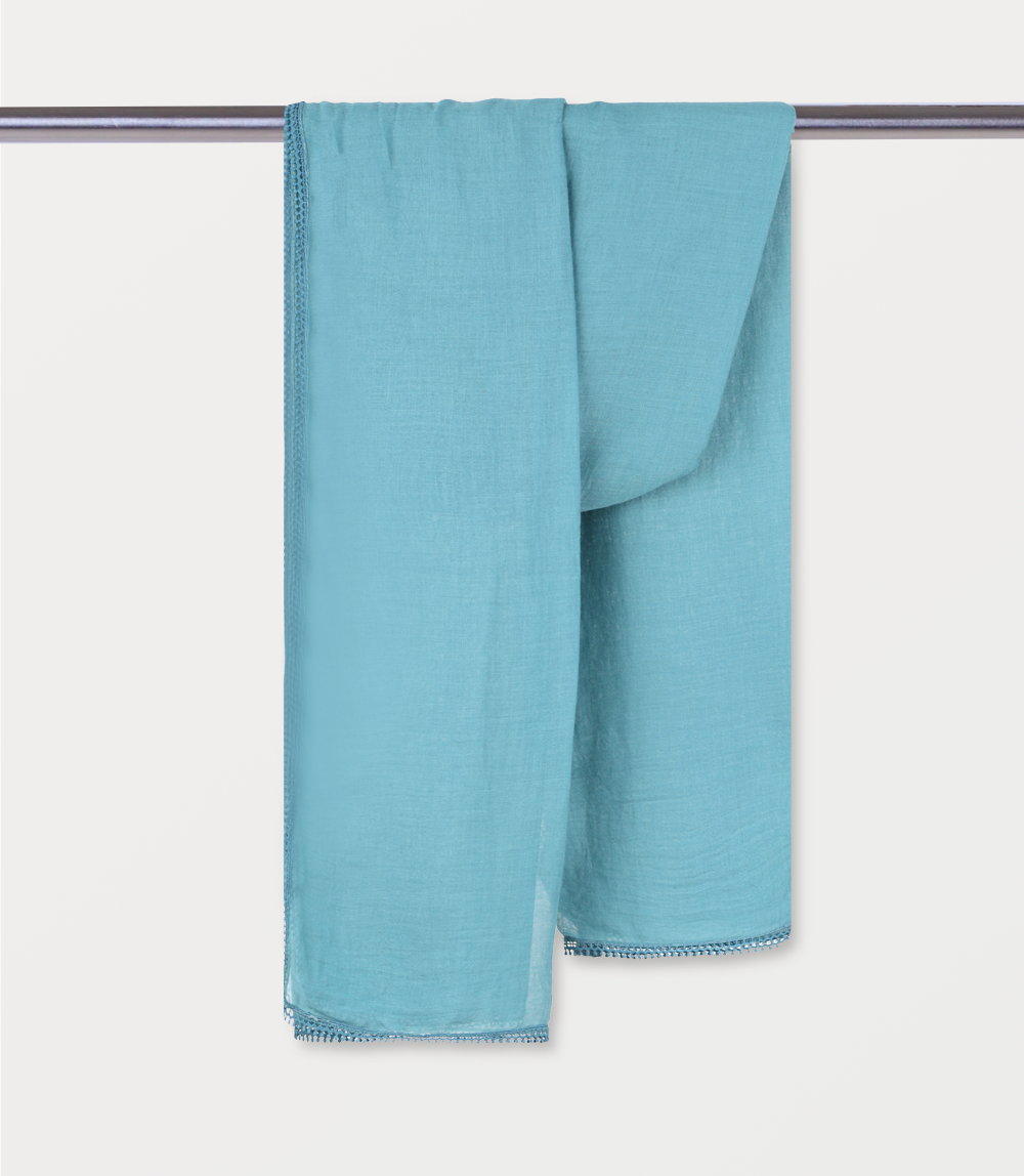 Women Scarf-SEA GREEN