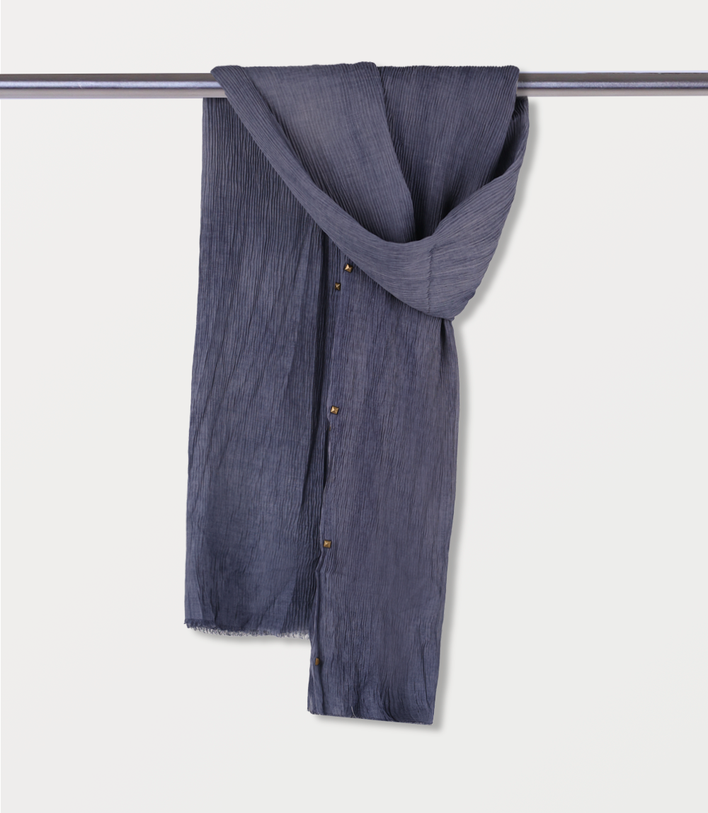 Women Scarf-SLATE GREY