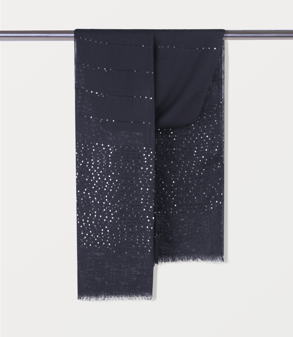 Women Scarf-BLACK
