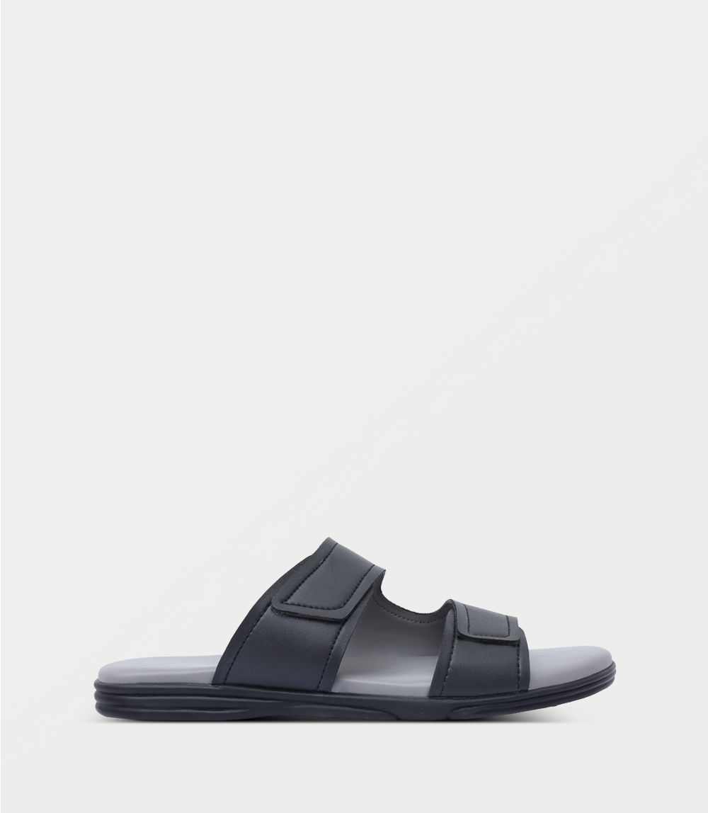 Men Slipper-BLACK
