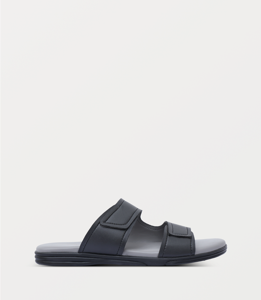 Men Slipper-BLACK