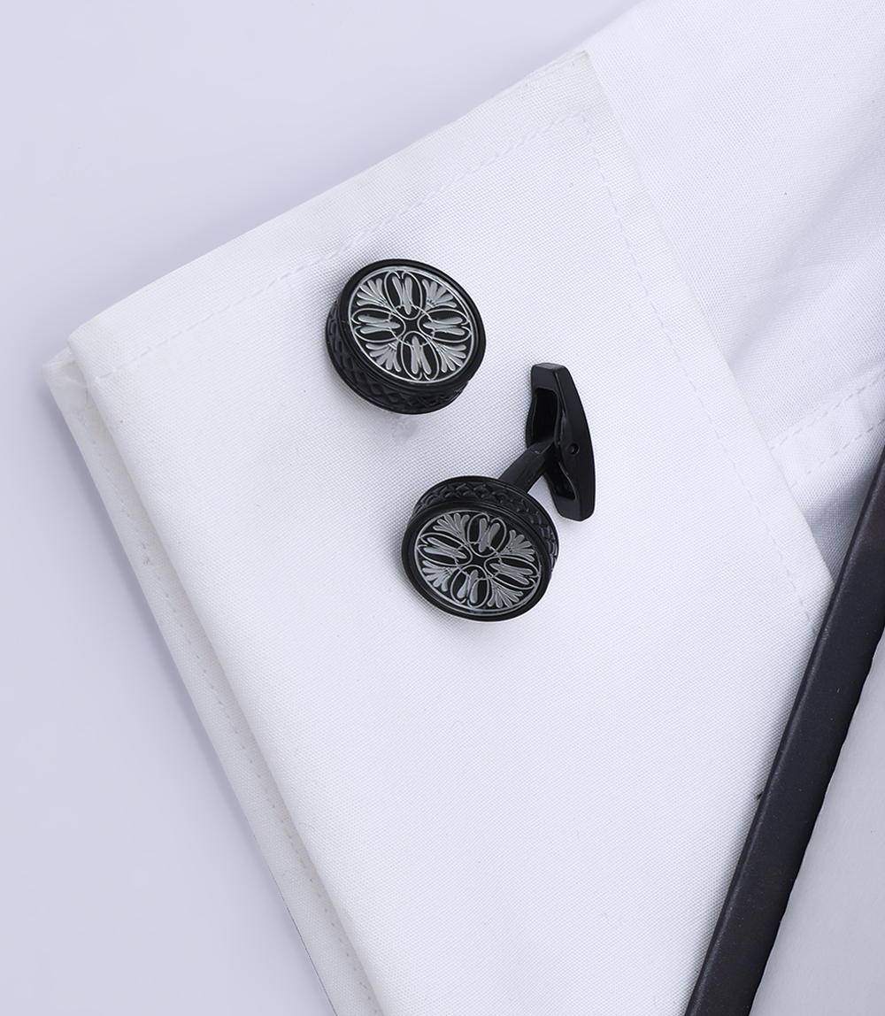 Men Cufflinks-SILVER