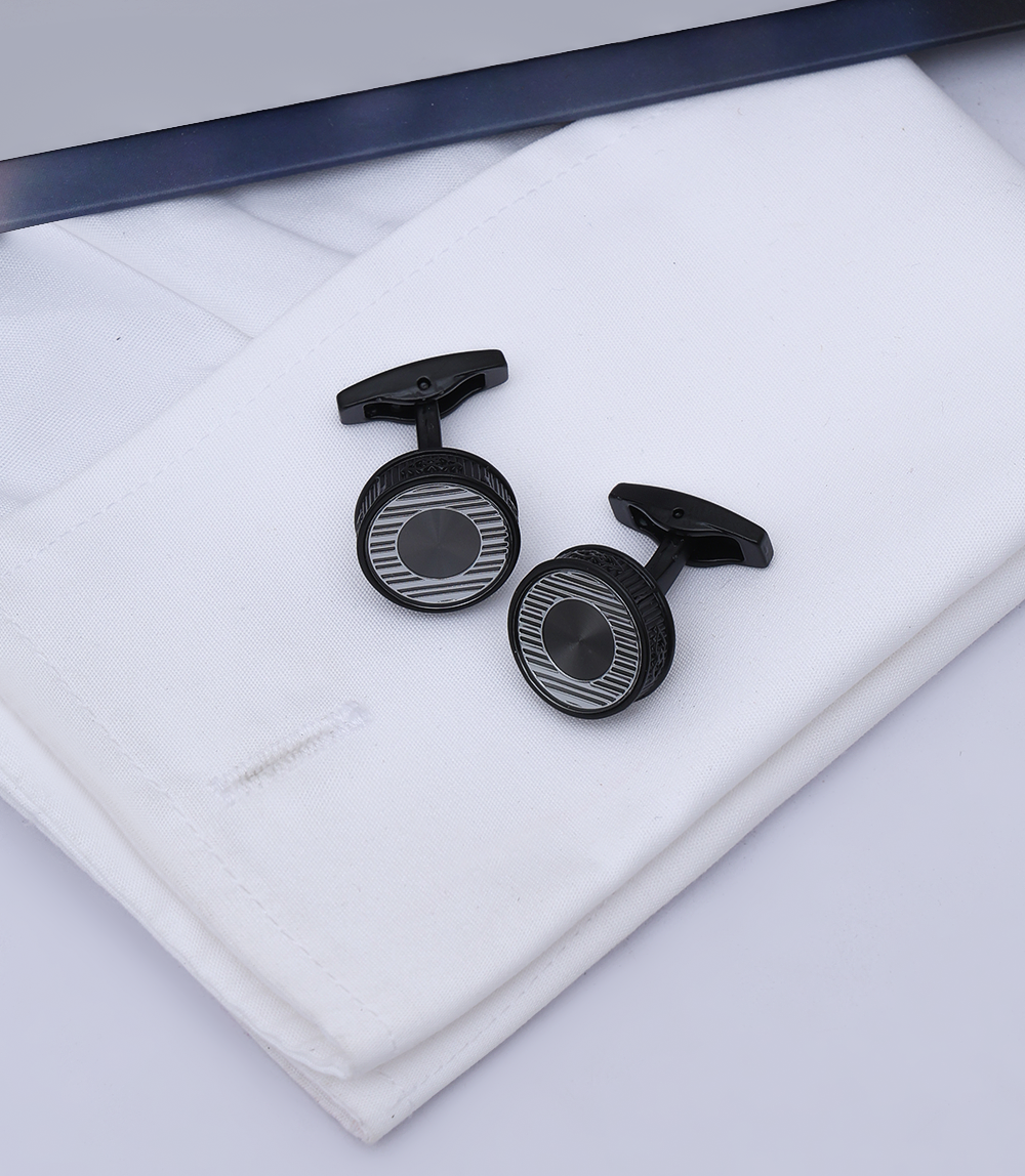Men Cufflinks-GREY