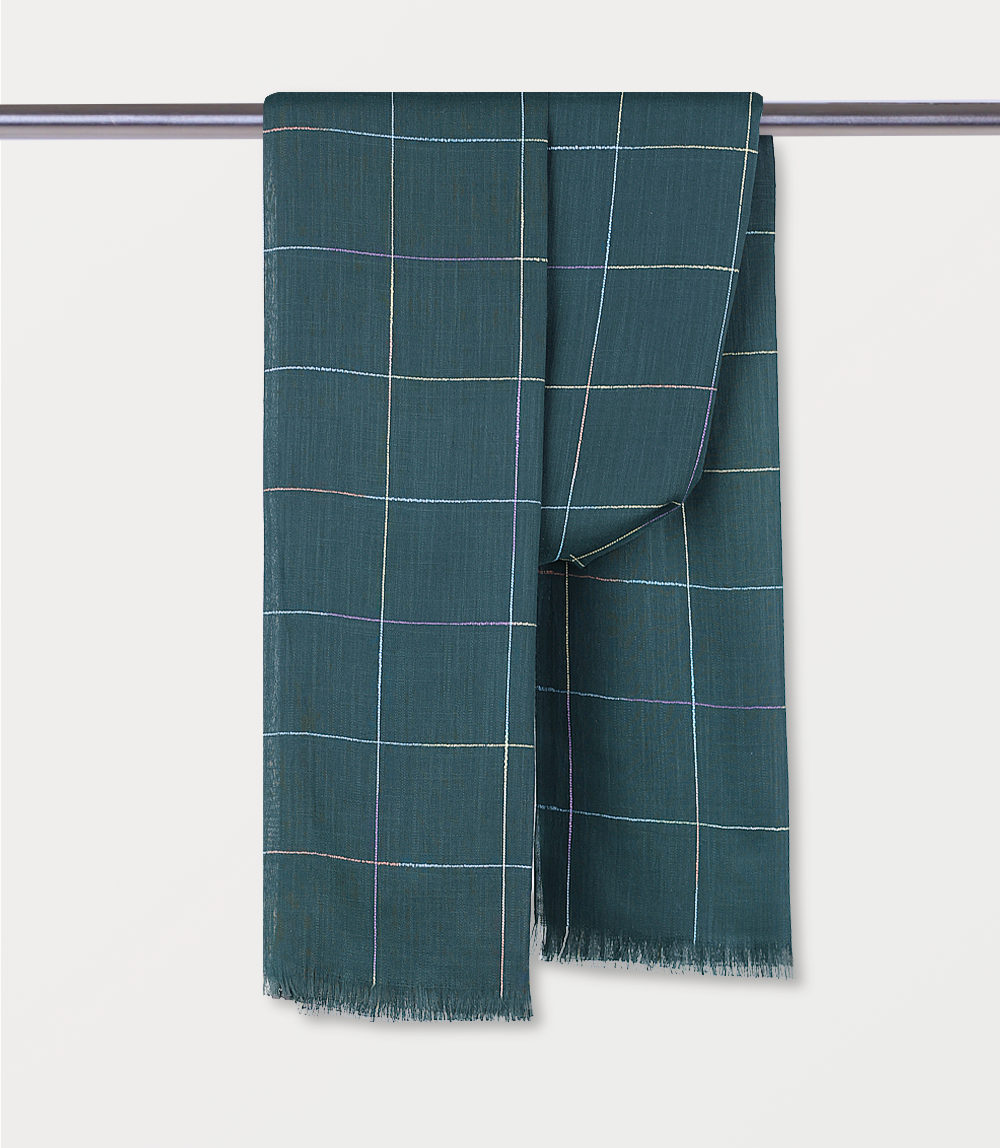 Women Scarf-DARK GREEN