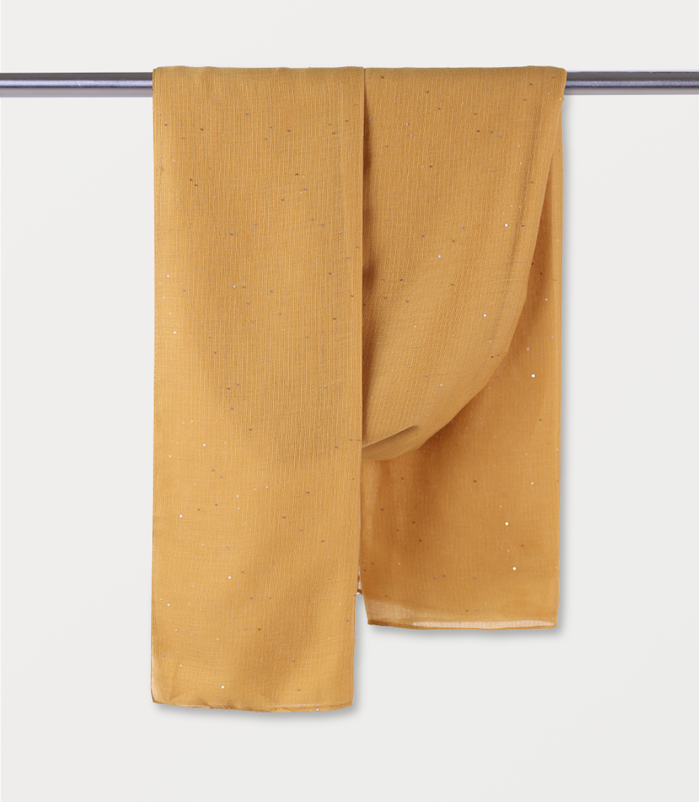 Women Scarf-MUSTARD