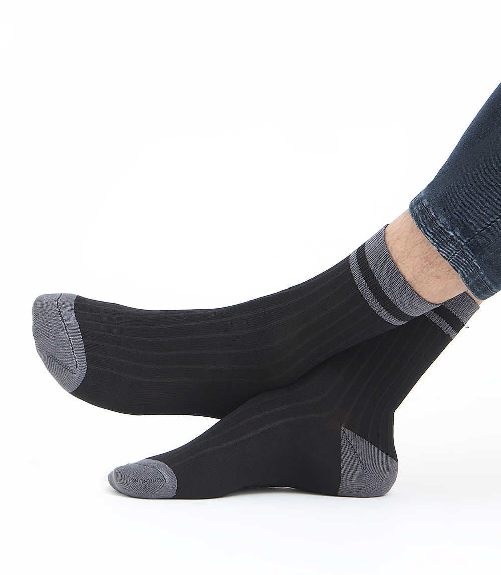 Men Socks-BLACK